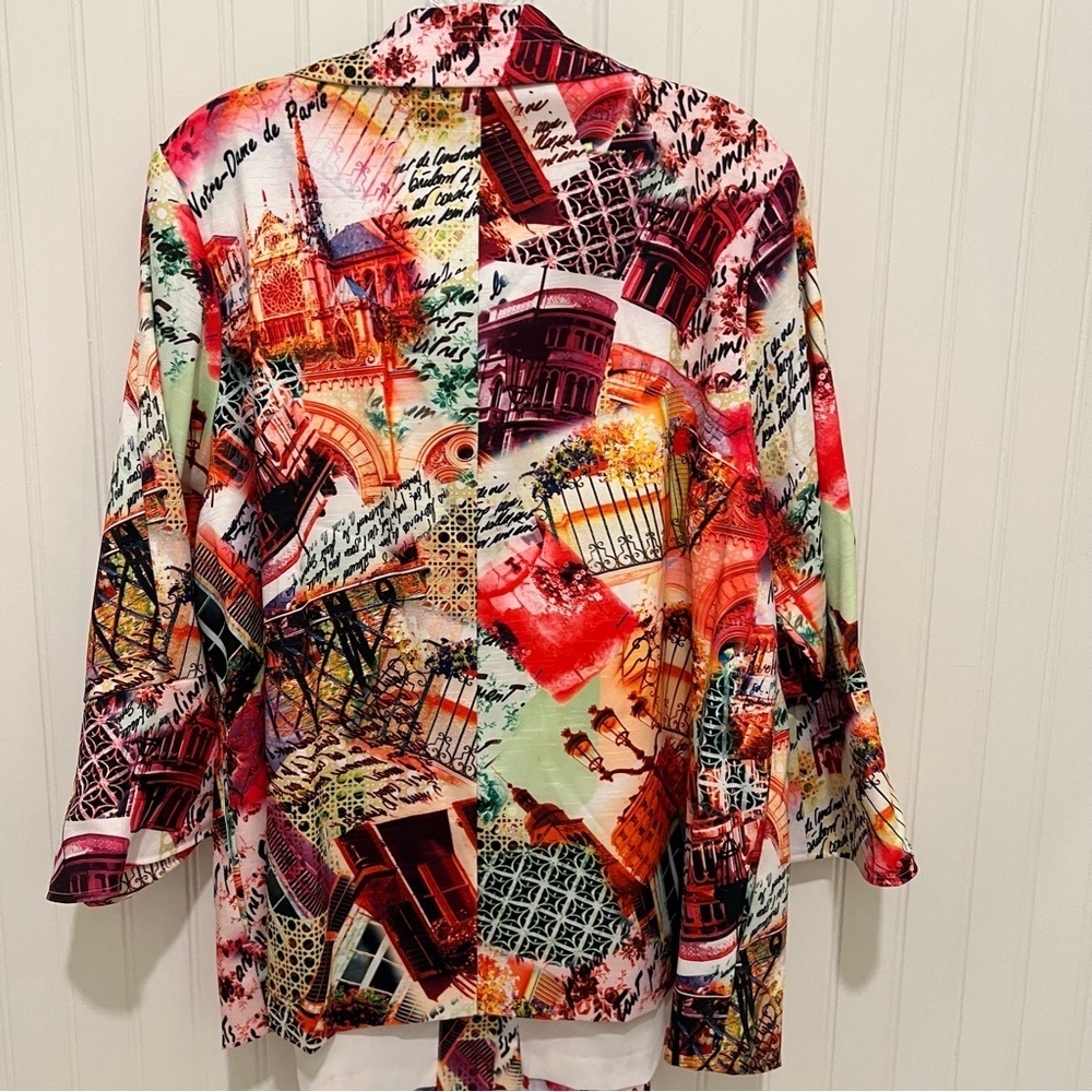 Samuel Dong Colorful Patterned Jacket - Picture 4 of 8